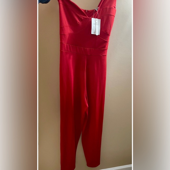 Red ASOS Jumpsuit - Picture 3 of 3